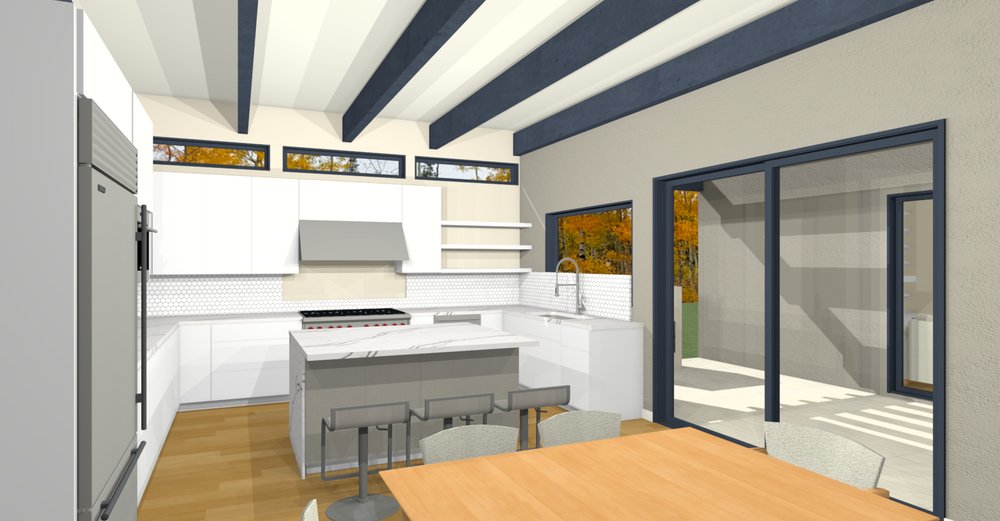 modern kitchen 3D designs
