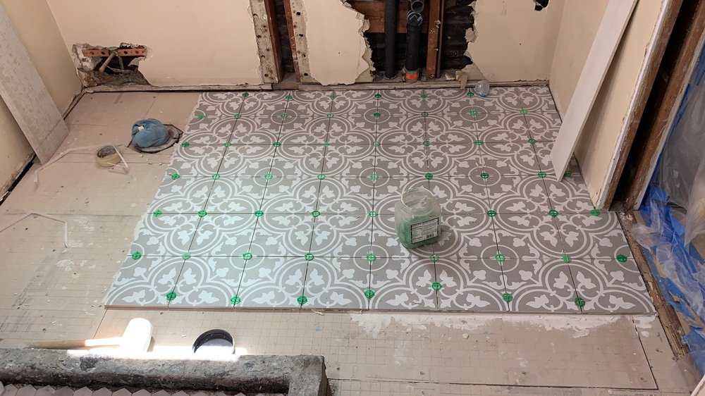 New Moroccan tiling