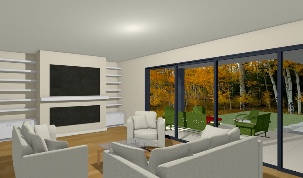architectural living room design